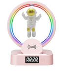 Magnetic Levitating Bluetooth Speaker Phone Wireless Charging Floating Astronaut Speakers Sound Box With Led Light