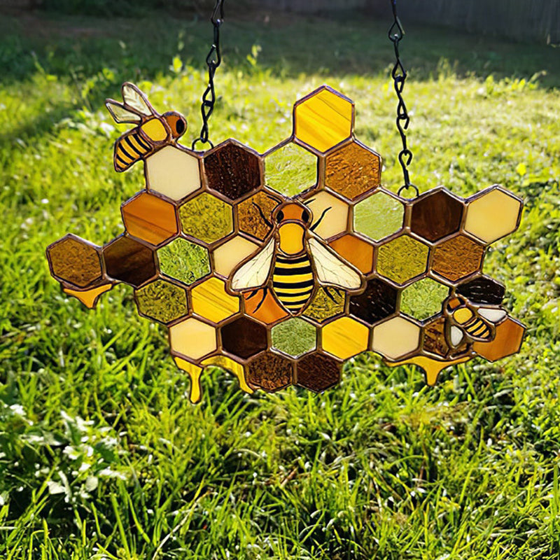 Bee-shaped Door Plate Ornament