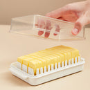 Cutting Grid Butter Container with Cover