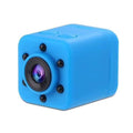1080p mini camera portable night vision motion - blue / 