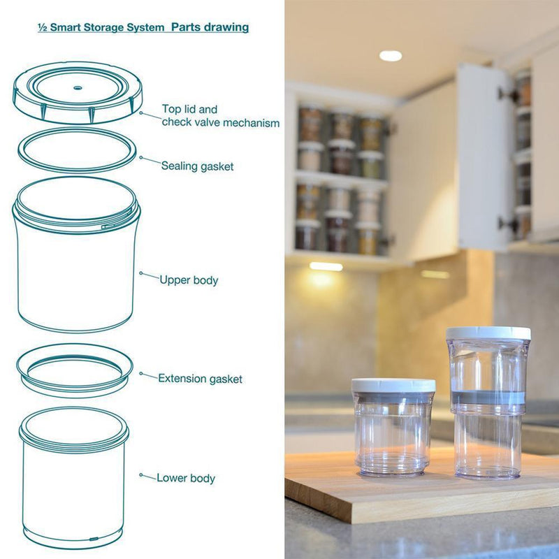 Airtight Adjustable Storage Container
