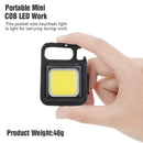Outdoor USB Mini Alloy Keychain Light Home Emergency Night Light Car Repair Light Camping Light