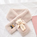 Cute Bear Plush Bib For Adult And Child
