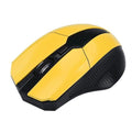 2.4ghz wireless optical mouse for pc and mac - yellow - 