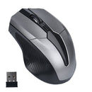 2.4ghz wireless optical mouse for pc and mac - computer 