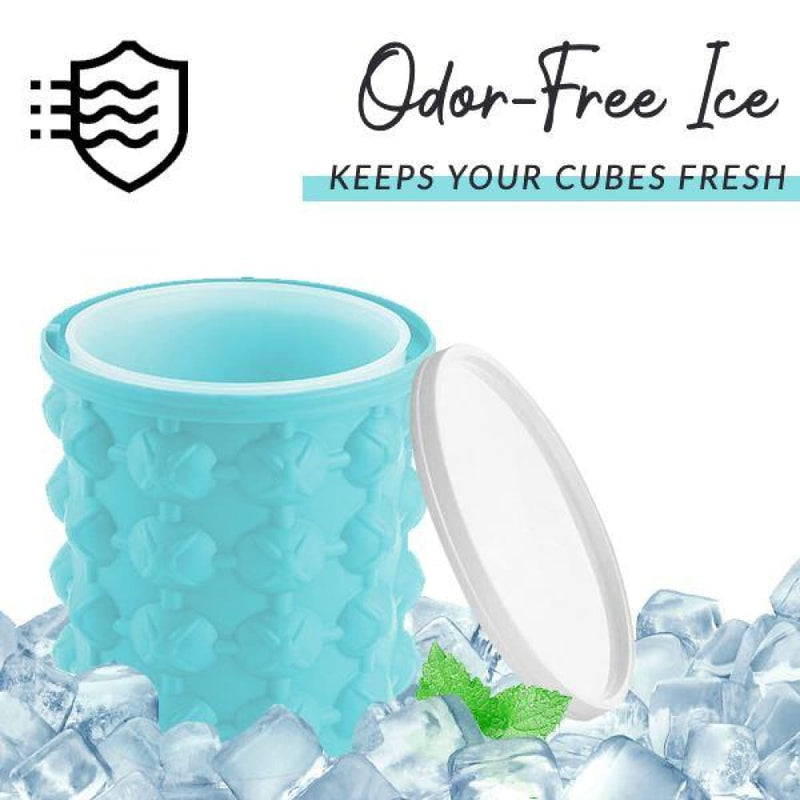 2-in-1 silicone ice cube maker - kitchen