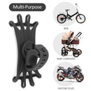 2019 New Motorcycle Bicycle Mobile Phone Holder Anti-shock Phone Holder Clip Stand GPS Mount Bracket for Bicycle Phone Holder - ELECTRONICS-HEAVEN