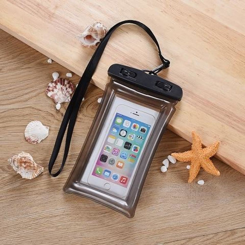 2019 Runseeda 6Inch Floating Airbag Swimming Bag Waterproof Mobile Phone Pouch Cell Phone Case For Swim Diving Surfing Beach Use - ELECTRONICS-HEAVEN