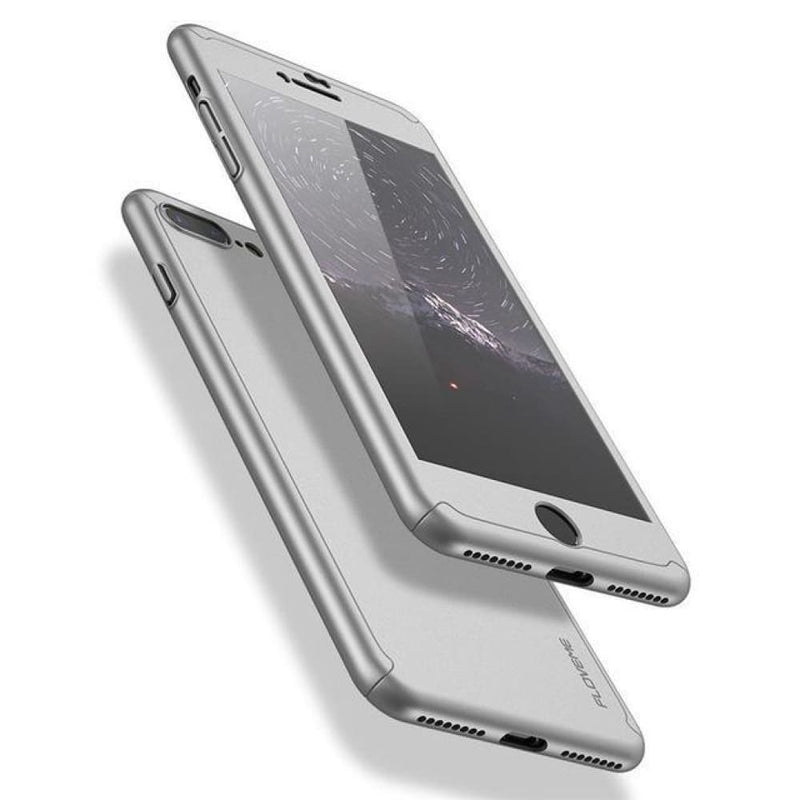 360 degree full coverage iphone case - silver / for iphone 6