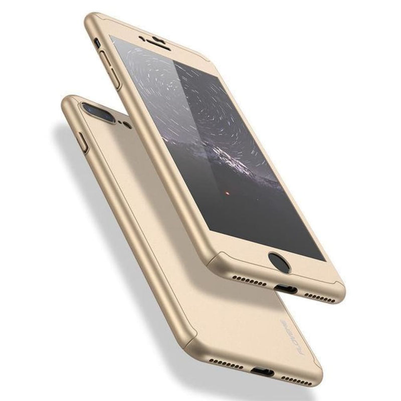 360 degree full coverage iphone case - gold / for iphone 6 