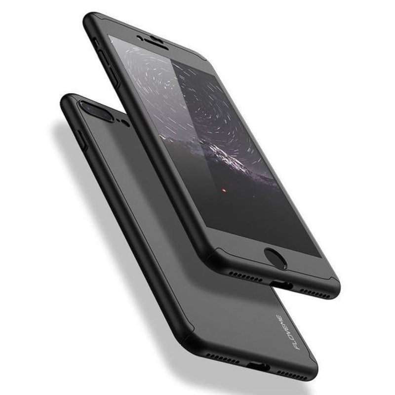 360 degree full coverage iphone case - black / for iphone 6 