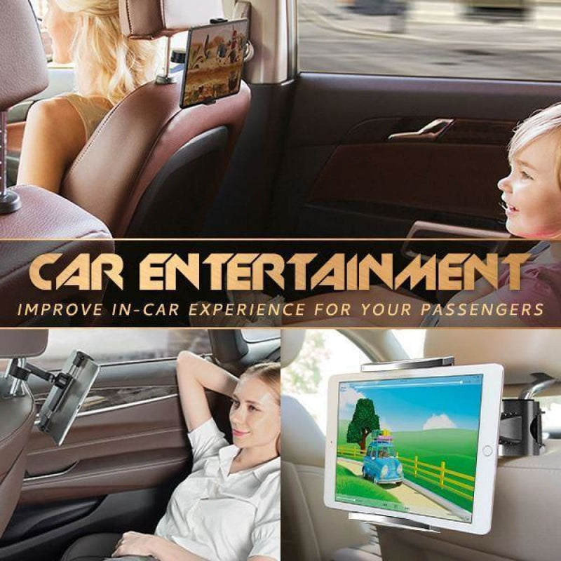 360° rotating car headrest mount - car electronics & 