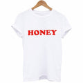 3D Printed Women's T-Shirts Honey - ELECTRONICS-HEAVEN