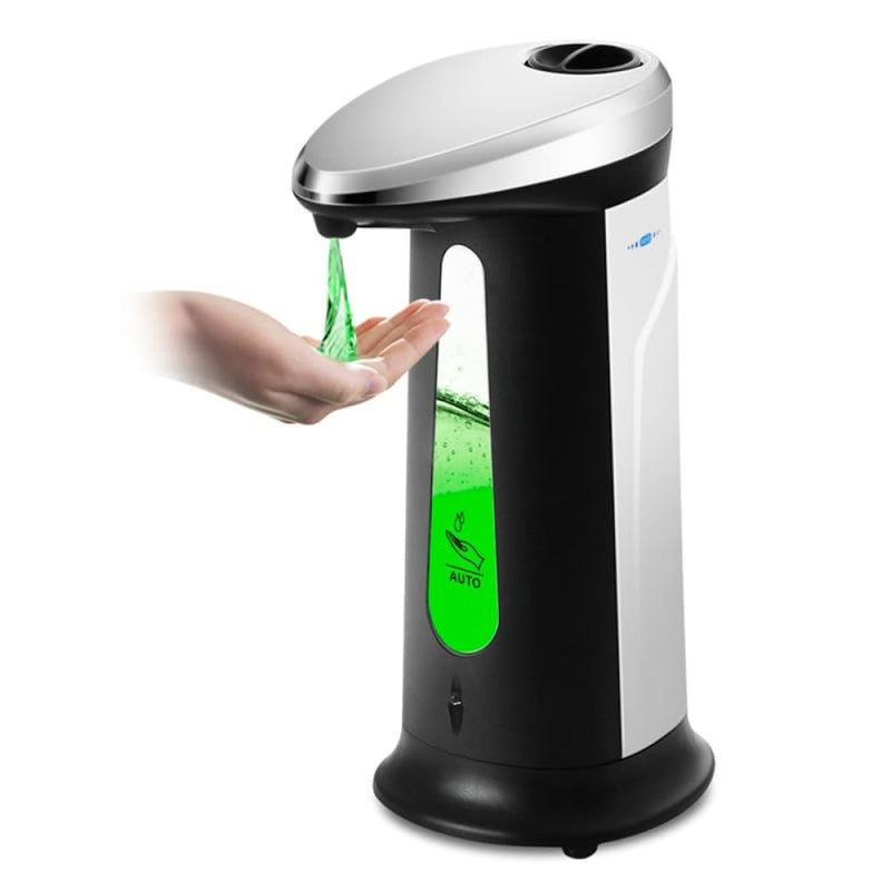 400Ml Automatic Liquid Soap Dispenser Smart Sensor Touchless ABS Electroplated Sanitizer Dispensador for Kitchen Bathroom - ELECTRONICS-HEAVEN