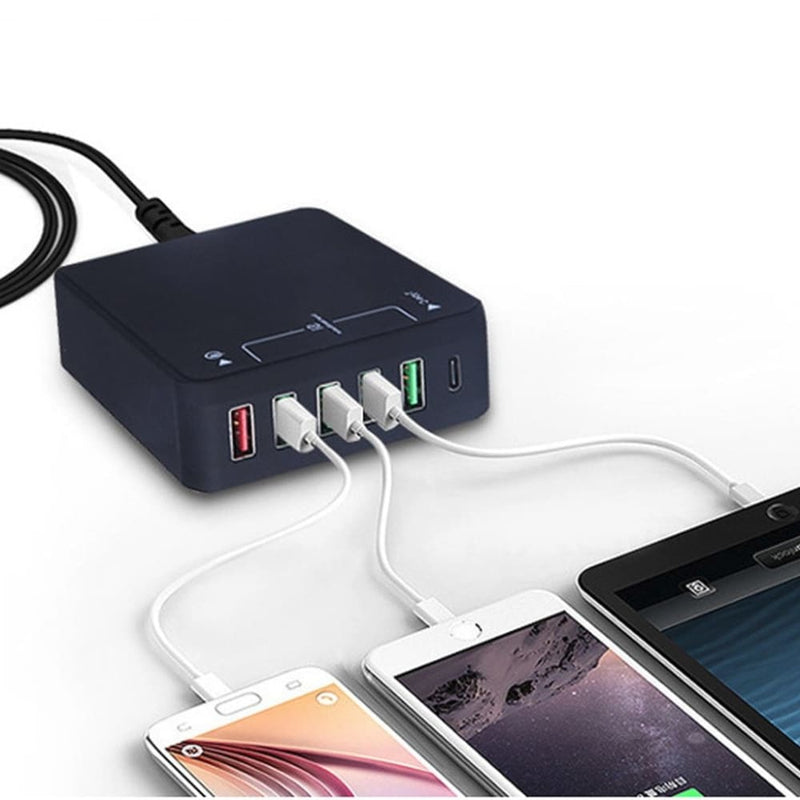 6-Port 60W USB Charging Station - ELECTRONICS-HEAVEN
