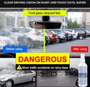 LaIzqIan 100ml Car Glass Waterproof Coating Agent - 2 Pcs Auto Glass Anti Fog Spray, Anti Fog Rain Repellent Spray Nano Rain Remover for Windows, Windshields, Mirrors, Shower Doors