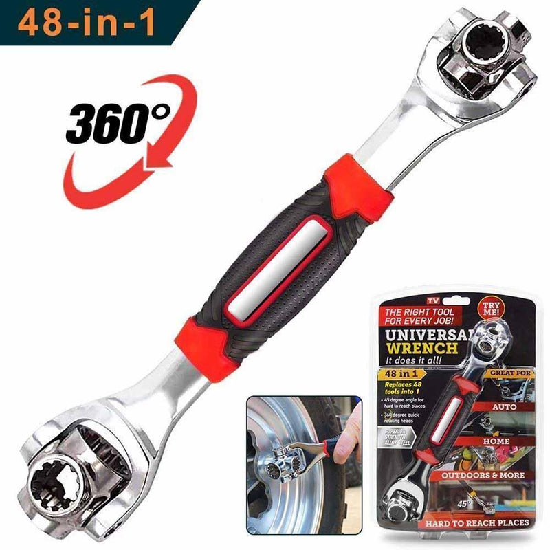 48-In-1 Tiger Wrench Universal Wrench