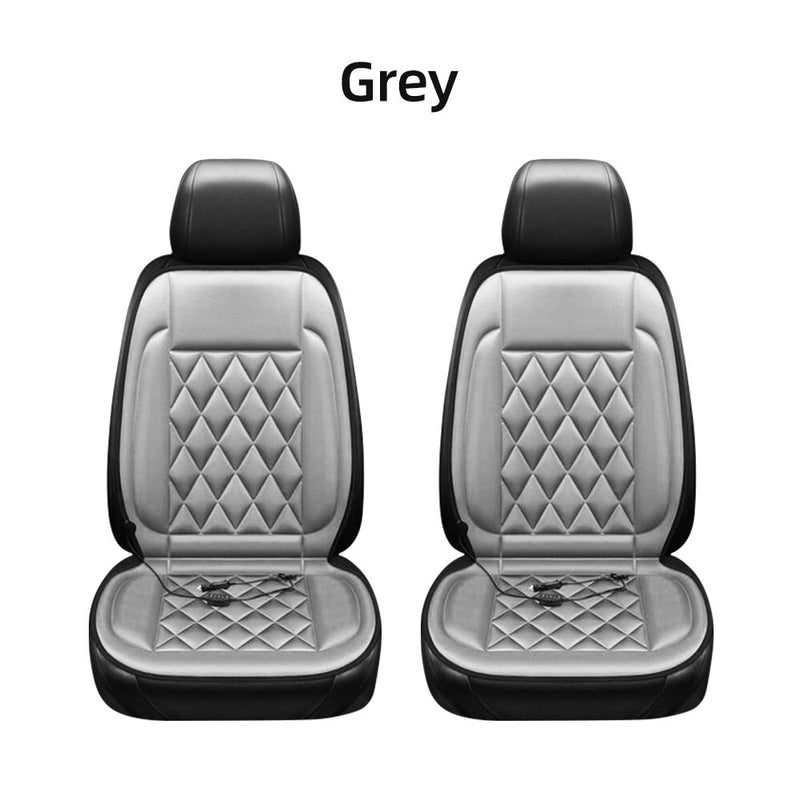 Heated Car Seat Cushion Cover Winter Seat Auto Fast Heating Warmer Universal 12V Heater Warm Pads Seat Protector Car Accessories