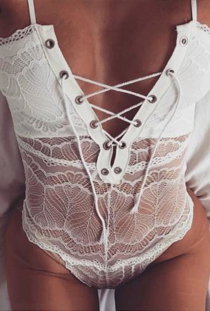 Abbie - lace lingerie bodysuit - lingerie