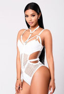 Abra - mesh/net bodysuit - lingerie