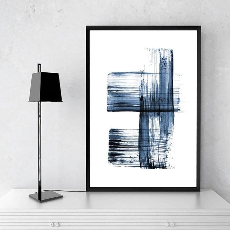 Abstract minimalistic wall poster