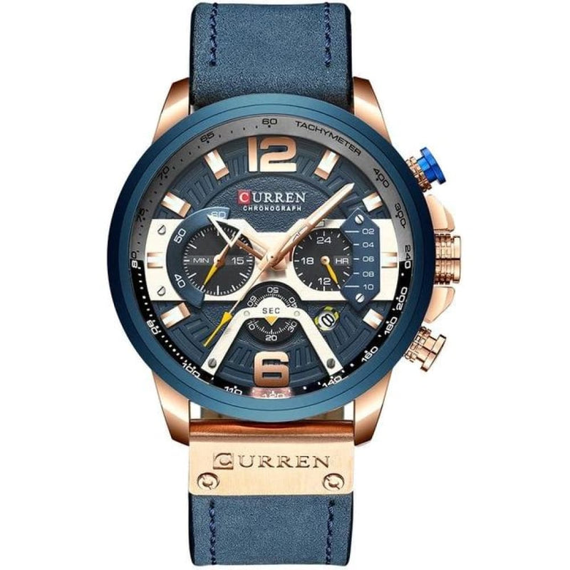 Acerot Chronograph Wrist Watch - Blue