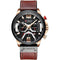 Acerot Chronograph Wrist Watch - Brown