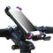 Adjustable Bicycle Phone Holder PVC Bike Handlebar Clip Stand Mount Bracket Holder For iPhone Samsung Universal Mobile Cellphone - ELECTRONICS-HEAVEN
