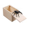 April Fool's Day gift Wooden Prank Trick Practical Joke Home Office Scare Toy Box Gag Spider Mouse Kids Funny Play Joke Gift Toy - ELECTRONICS-HEAVEN