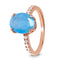 Aquamarine ring - harlow - aquamarine ring