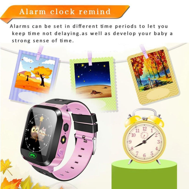 Best smart watch with gps tracker sos button for kids