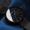 Bluer Black Stainless Steel Watch