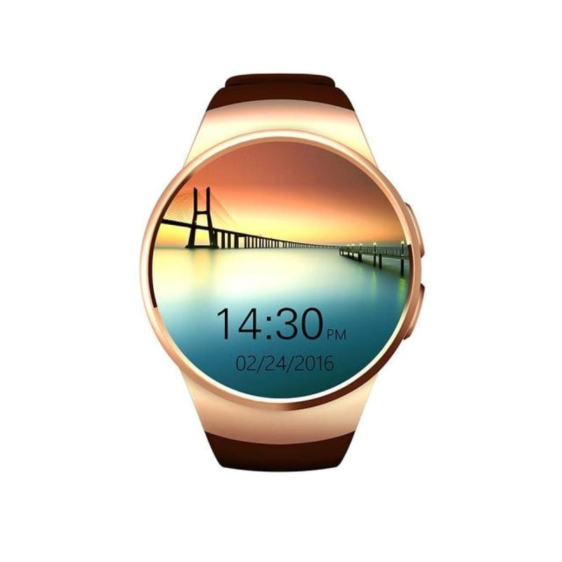 Bluetooth Smart Watch. Can Measure Heart Rate, Sleep Analysis, anti-lost, etc for IOS iPhone Android Samsung, Xiaomi and others Bluetooth Smart Watch ELECTRONICS-HEAVEN Gold 