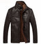 Casual/business mens leather jacket