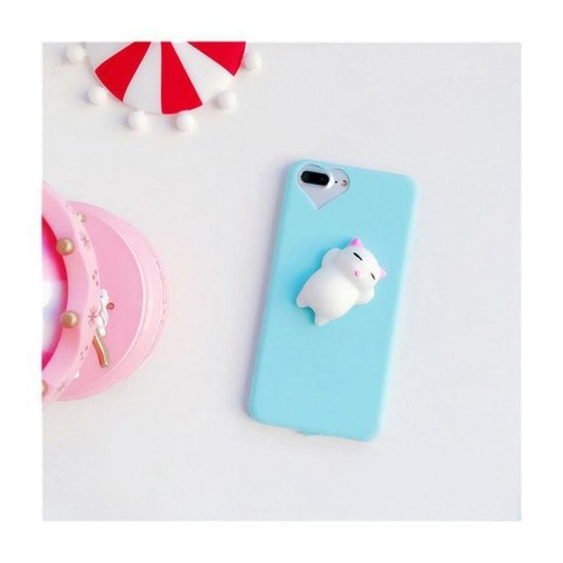 Cat iphone case - cat 2 blue / for iphone 6 6s