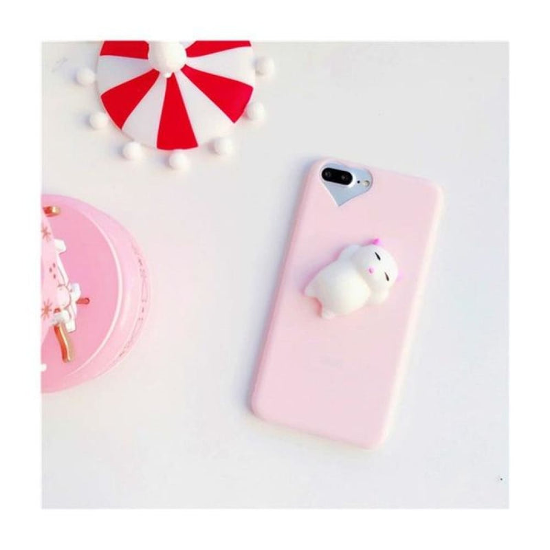 Cat iphone case - cat 2 pink / for iphone 6 6s