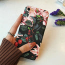 Cherry floral iphone cases