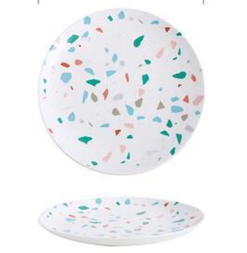 Confetti plate collection - birthday creme / regular - 