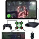 Connect x gaming keyboard and mouse adapter - computer 