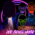 Halloween LED Skull Mask