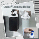 One-Clip Shower Shampoo Holder