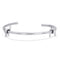 Cuff - hooks - 316l stainless steel - steel bracelet