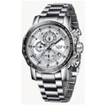 Darek Waterproof Stainless Steel Watch - Silver