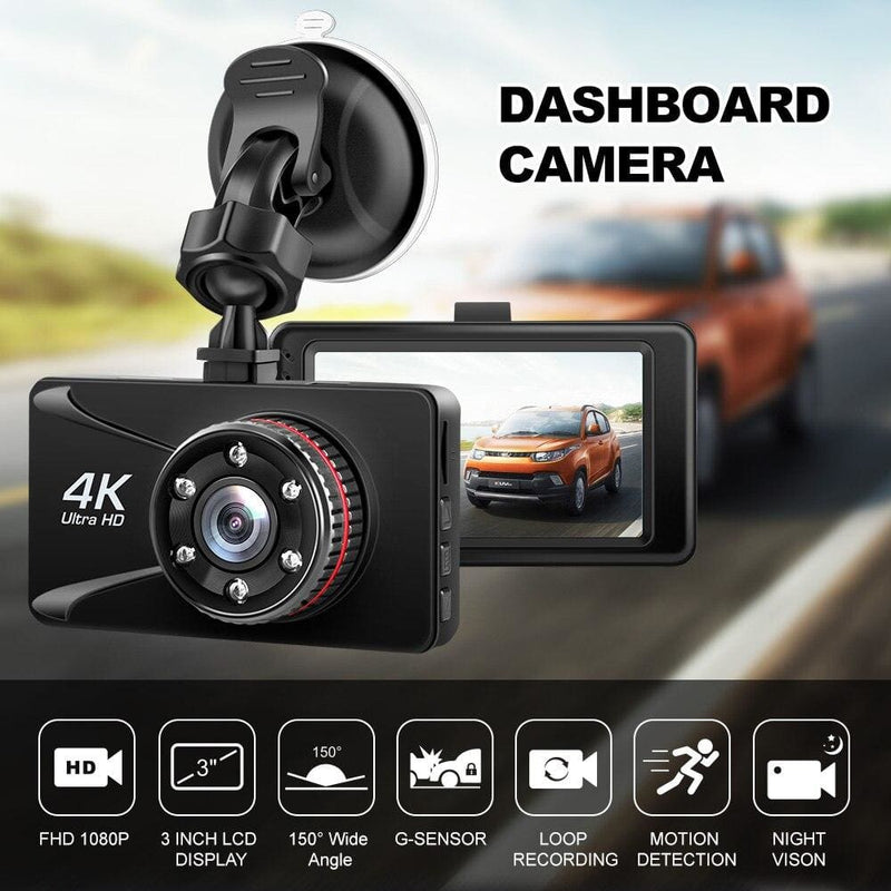 Dashcam Camera For Car, 1080P + Night Vision Dashcam Camera For Car ELECTRONICS-HEAVEN 