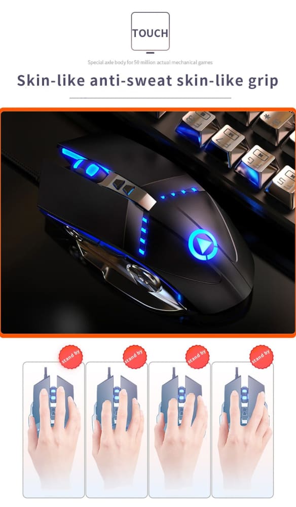 Desktop Keyboard + Mouse And Headphones. (FREE SHIPPING) - ELECTRONICS-HEAVEN