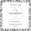 Diamond ring - bonding arc - diamond ring