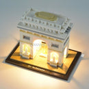 Diy led light up kit for architecture arc de triomphe 21036