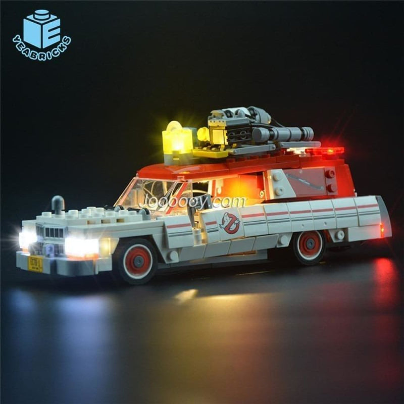 Diy led light up kit for ecto-1 & 2 ghostbusters 75828
