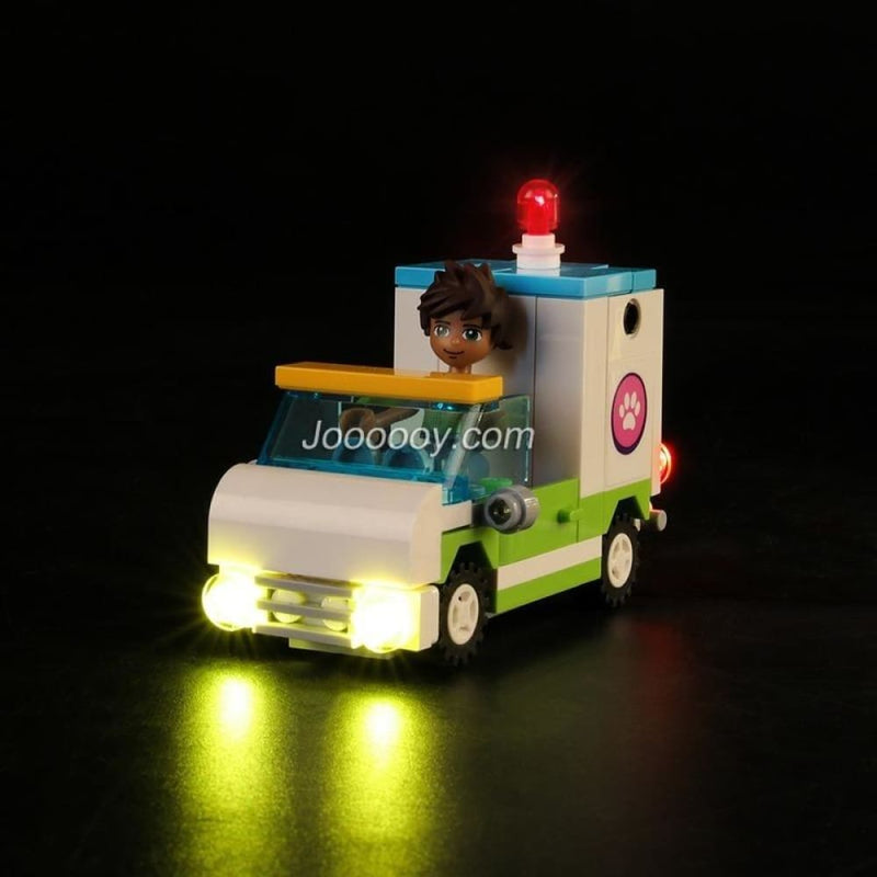 Diy led light up kit for heartlake city pet centre 41345