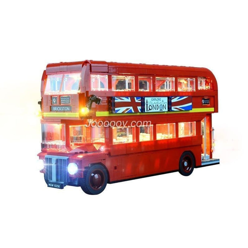 Diy led light up kit for london bus 10258